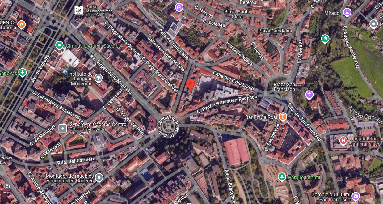 Piso okupado en Cáceres