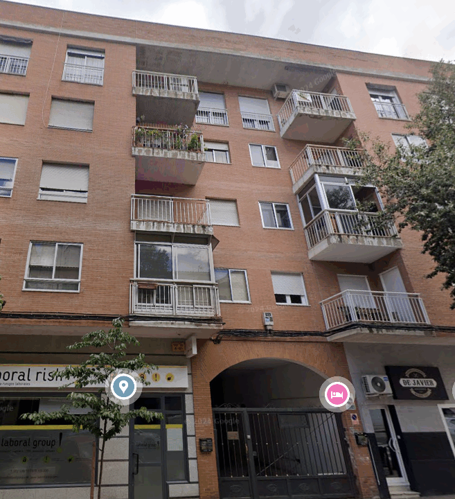 Piso okupado en Cáceres