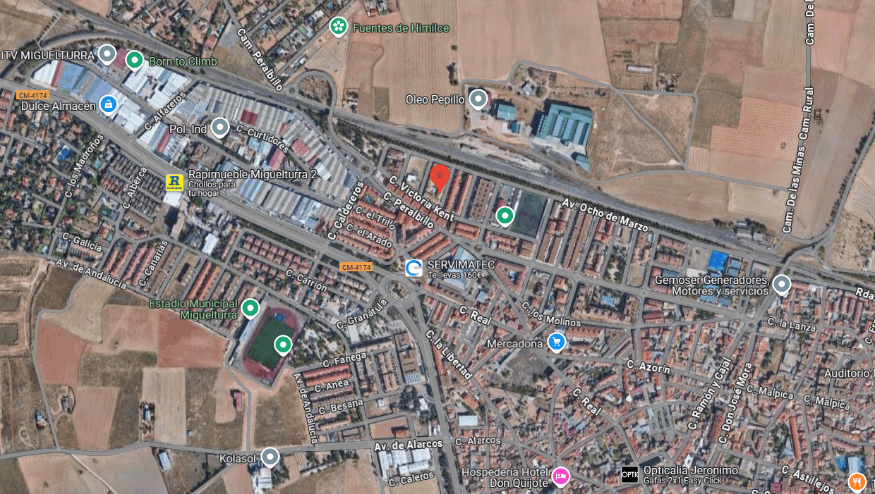 Casa okupada en Ciudad Real