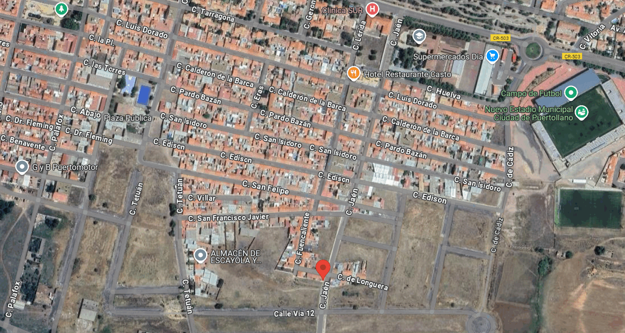 Casa okupada en Ciudad Real