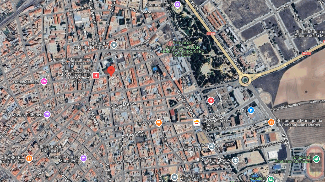 Piso okupado en Ciudad Real