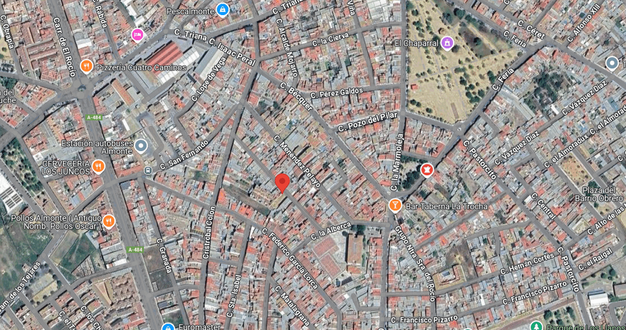Casa okupada en Huelva