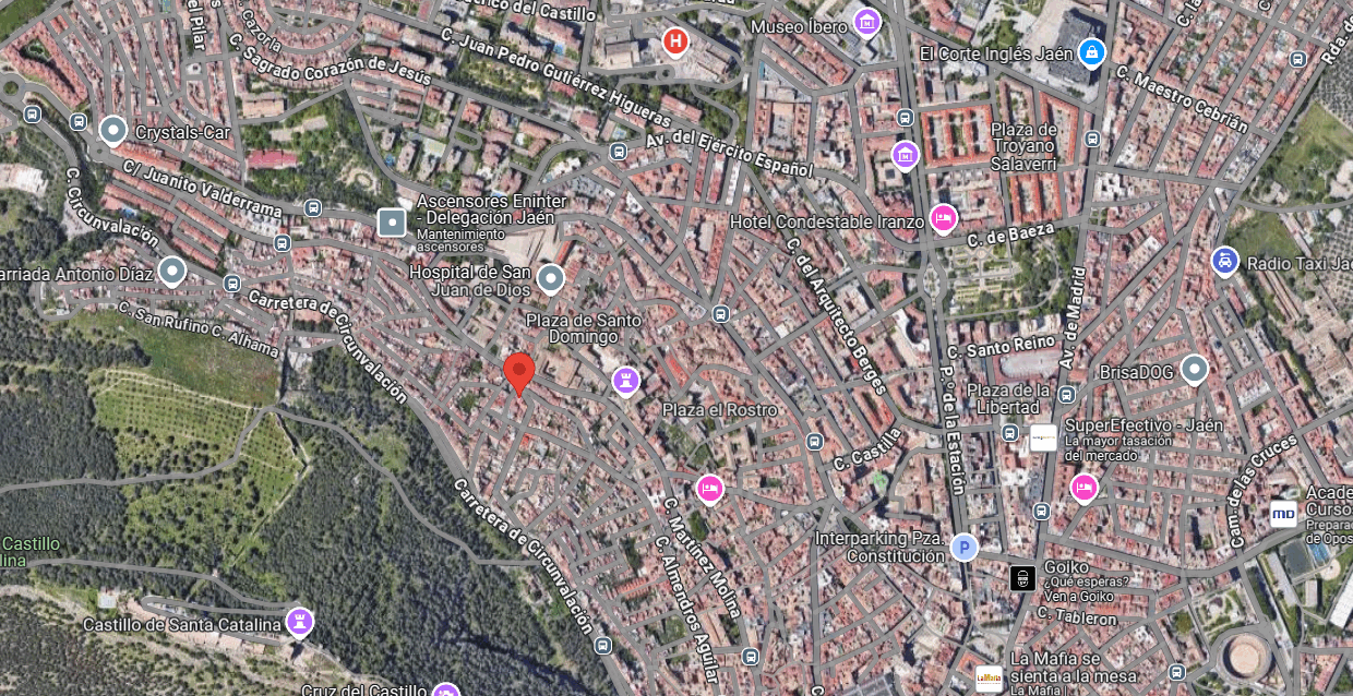 Piso okupado en Jaén