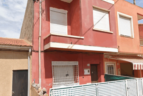Casa okupada en Murcia