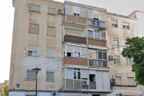 Piso okupado en Málaga