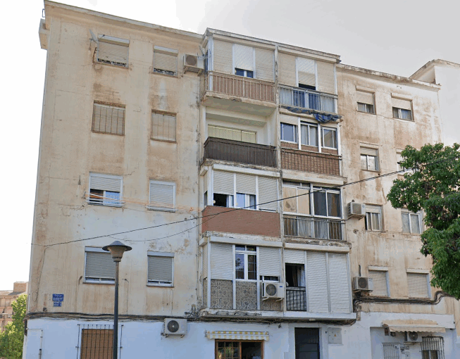 Piso okupado en Málaga