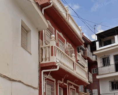 Casa okupada en Málaga