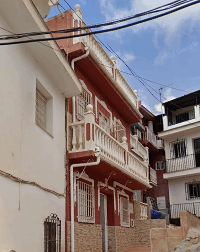 Casa okupada en Málaga