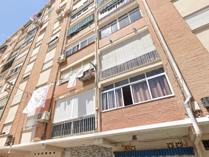 Piso okupado en Málaga
