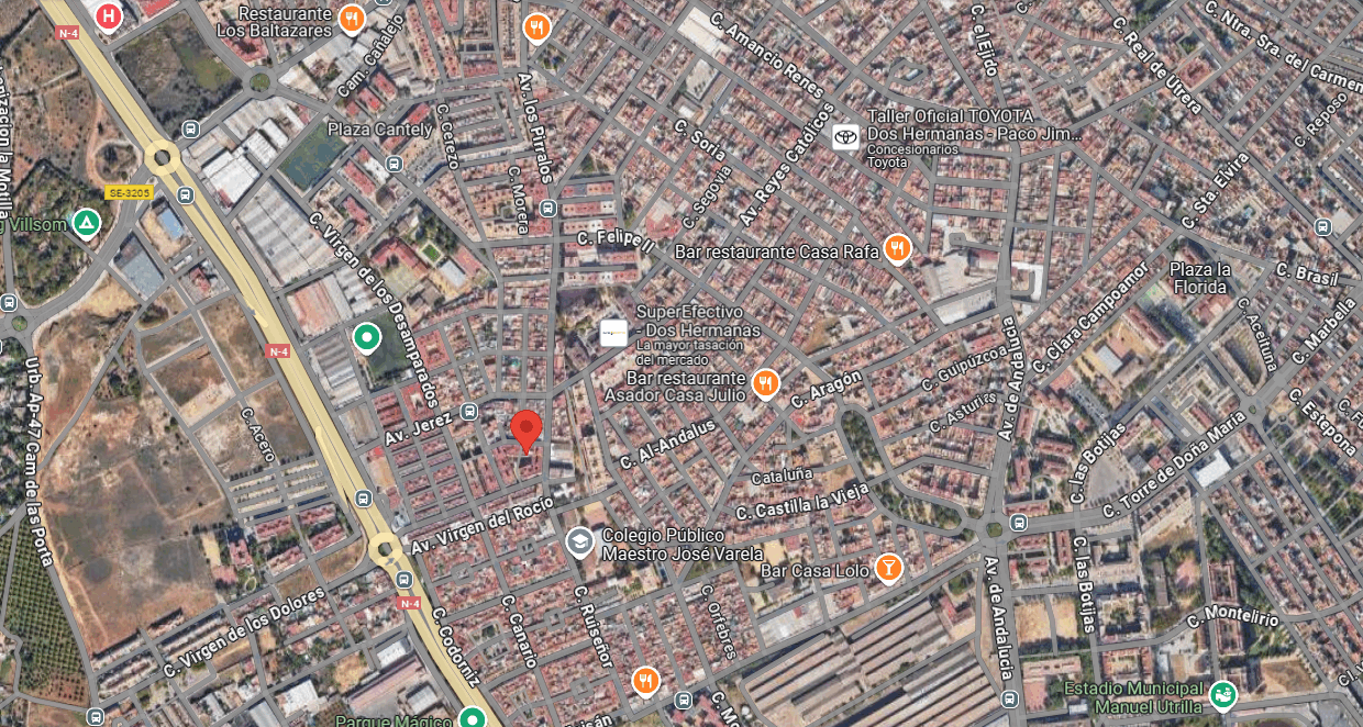 Piso okupado en Sevilla