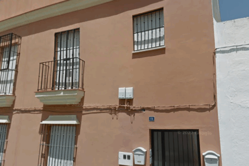 Casa okupada en Sevilla