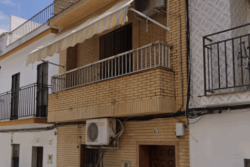 Casa okupada en Sevilla