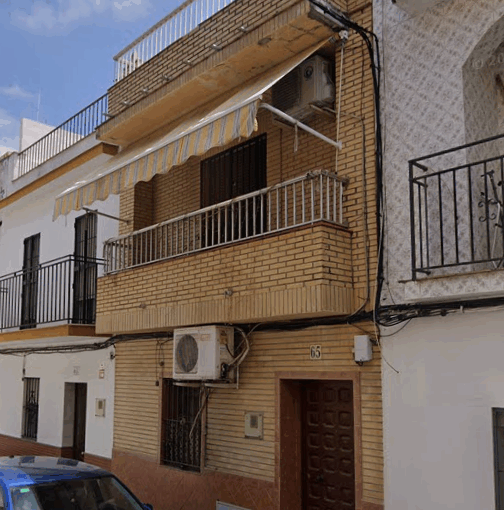 Casa okupada en Sevilla