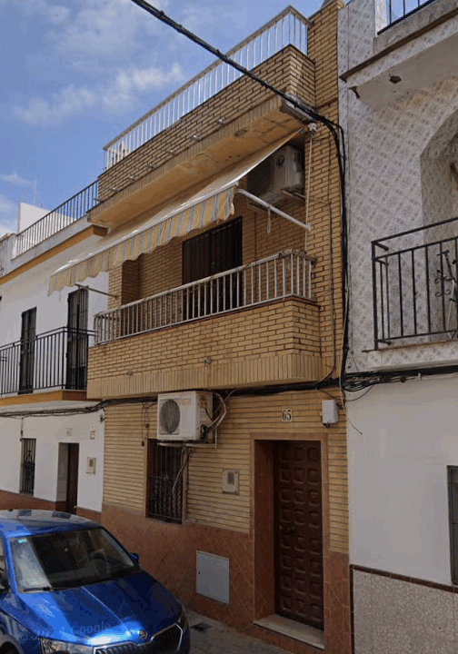 Casa okupada en Sevilla