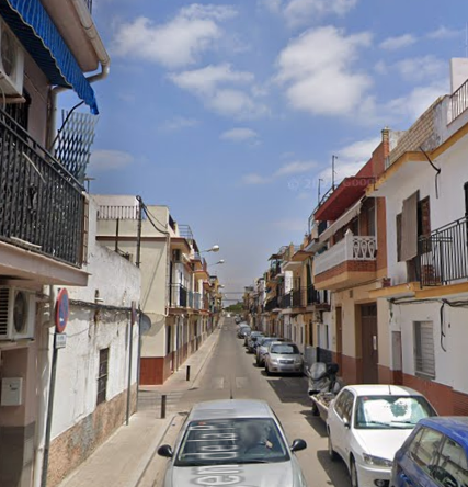 Casa okupada en Sevilla