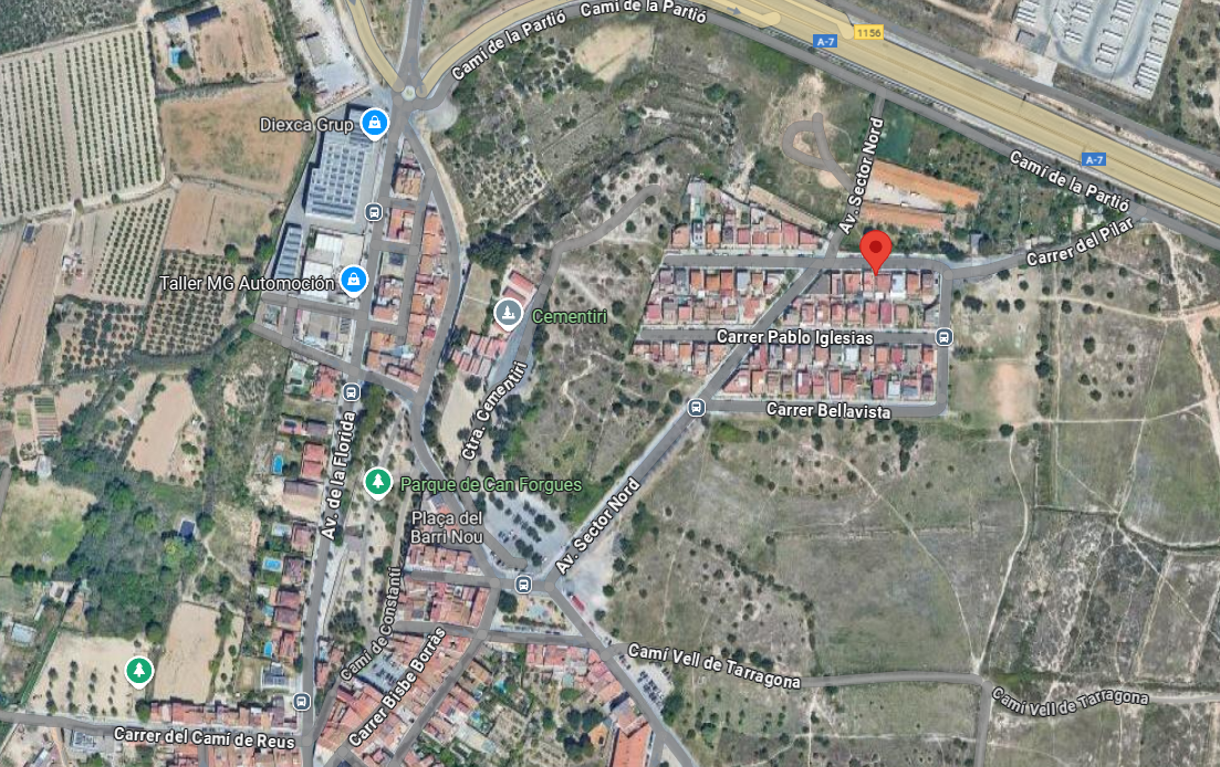 Casa okupada en Tarragona