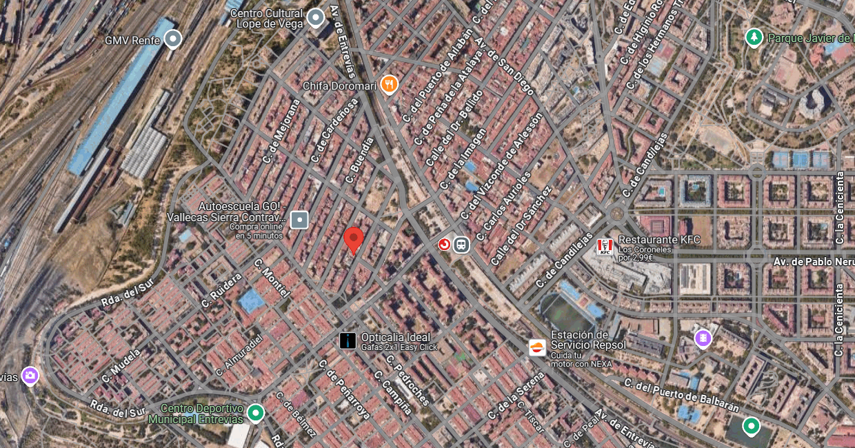 Piso okupado en Madrid