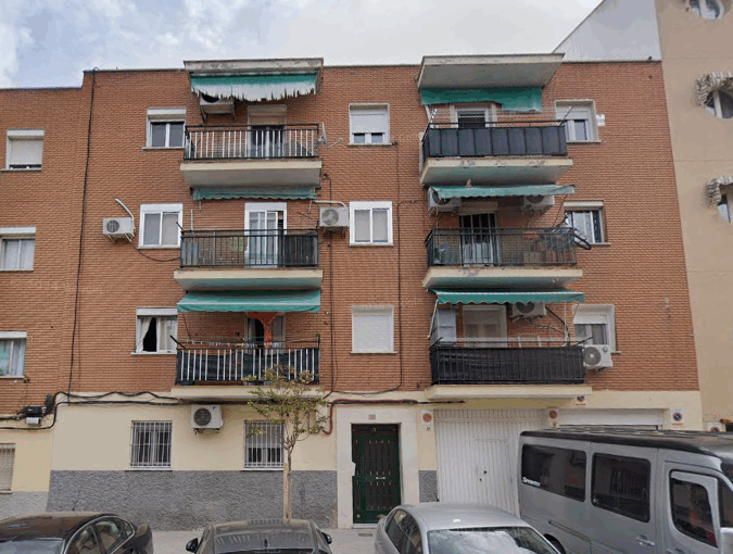 Piso okupado en Madrid