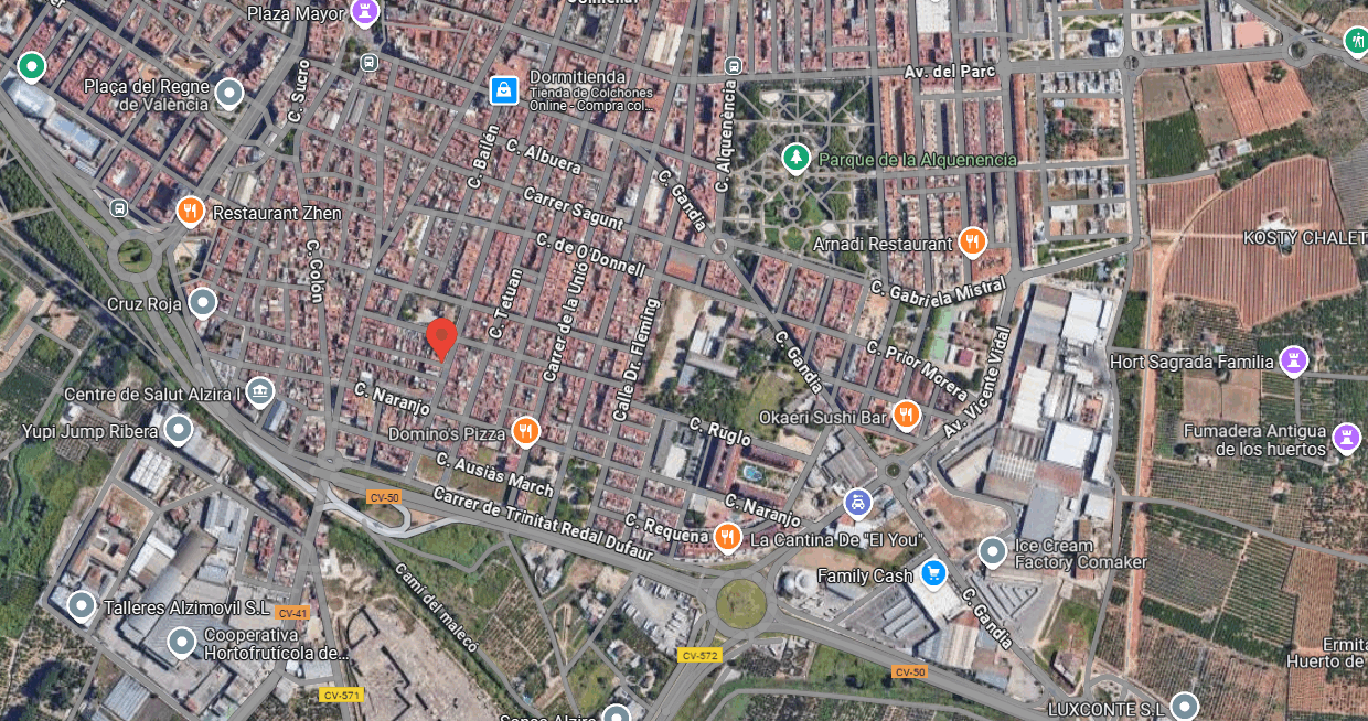 Piso okupado en Valencia