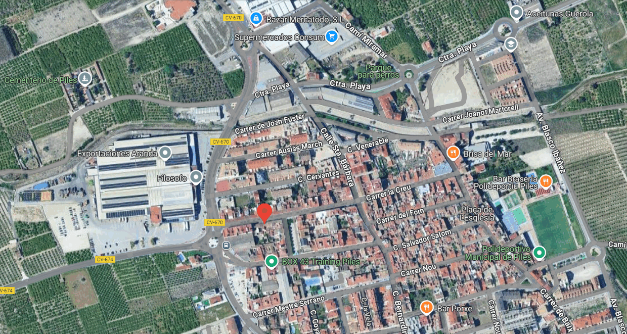 Casa okupada en Valencia