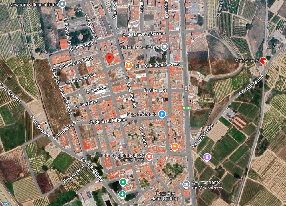 Casa okupada en Valencia