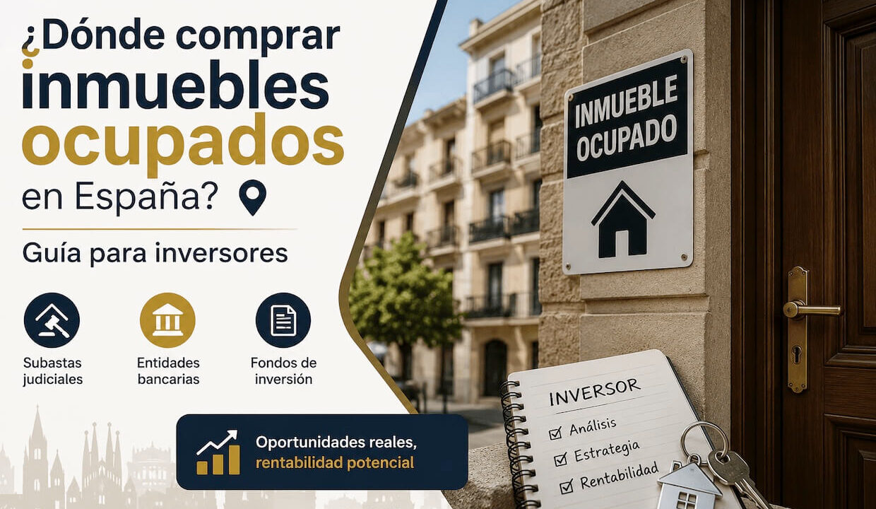 ¿Dónde comprar inmuebles ocupados en España- Guía para inversores